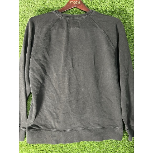 SALE {5/$25} 📦 American Eagle Sweatshirt Women Large Black  Crew Neck Sweater‎ - Picture 4 of 6